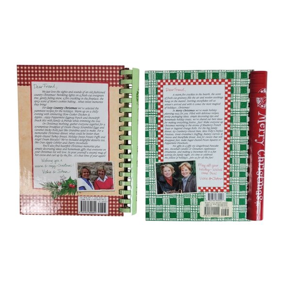 Gooseberry Patch Christmas Cookbooks Lot of 6 Hardcover Harvest Cookies NEW - Picture 8 of 10